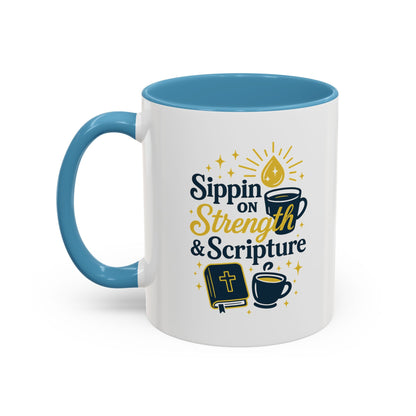 Inspirational Coffee Mug for Faith and Motivation, Perfect Gift for Christians, Scripture Quotes Mug, Cozy Beverage Companion, [...]