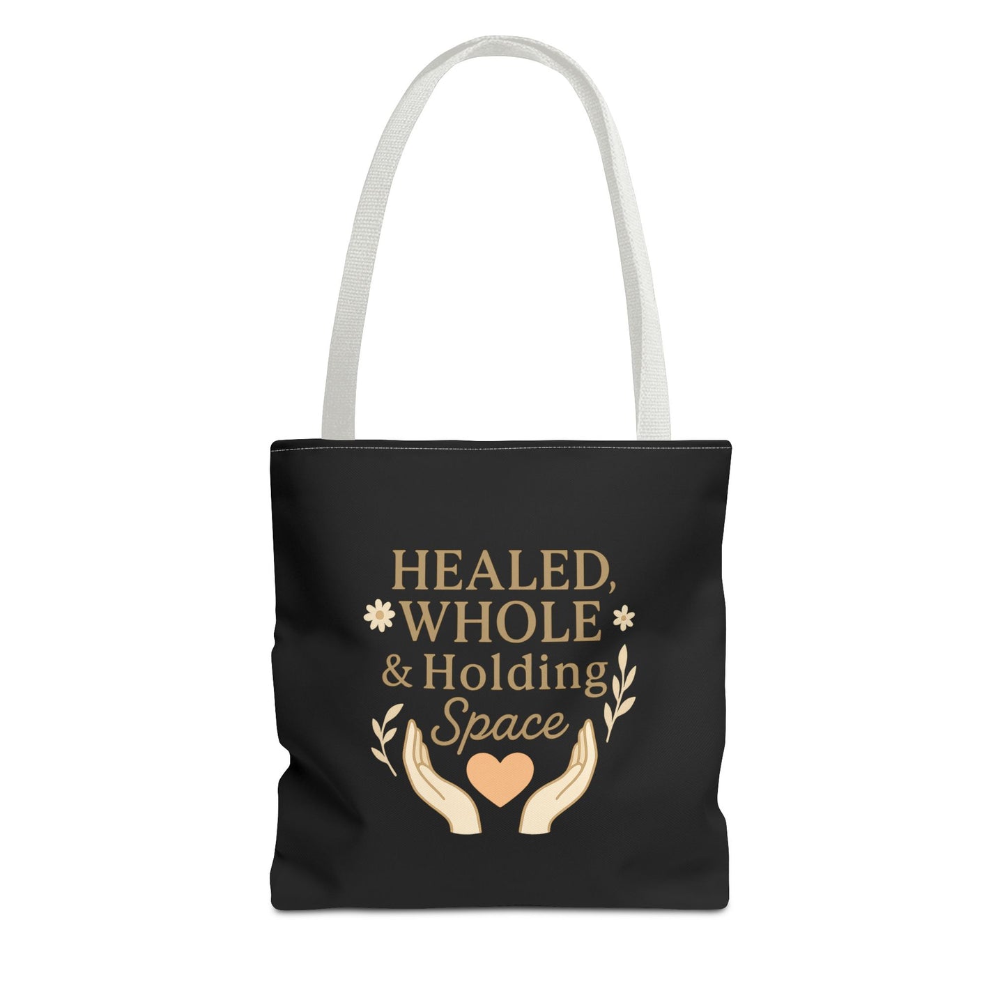 Spiritual Healing Tote Bag, Eco-Friendly Shopping Bag, Inspirational Gift, Reusable Market Tote, Mindfulness Carrier