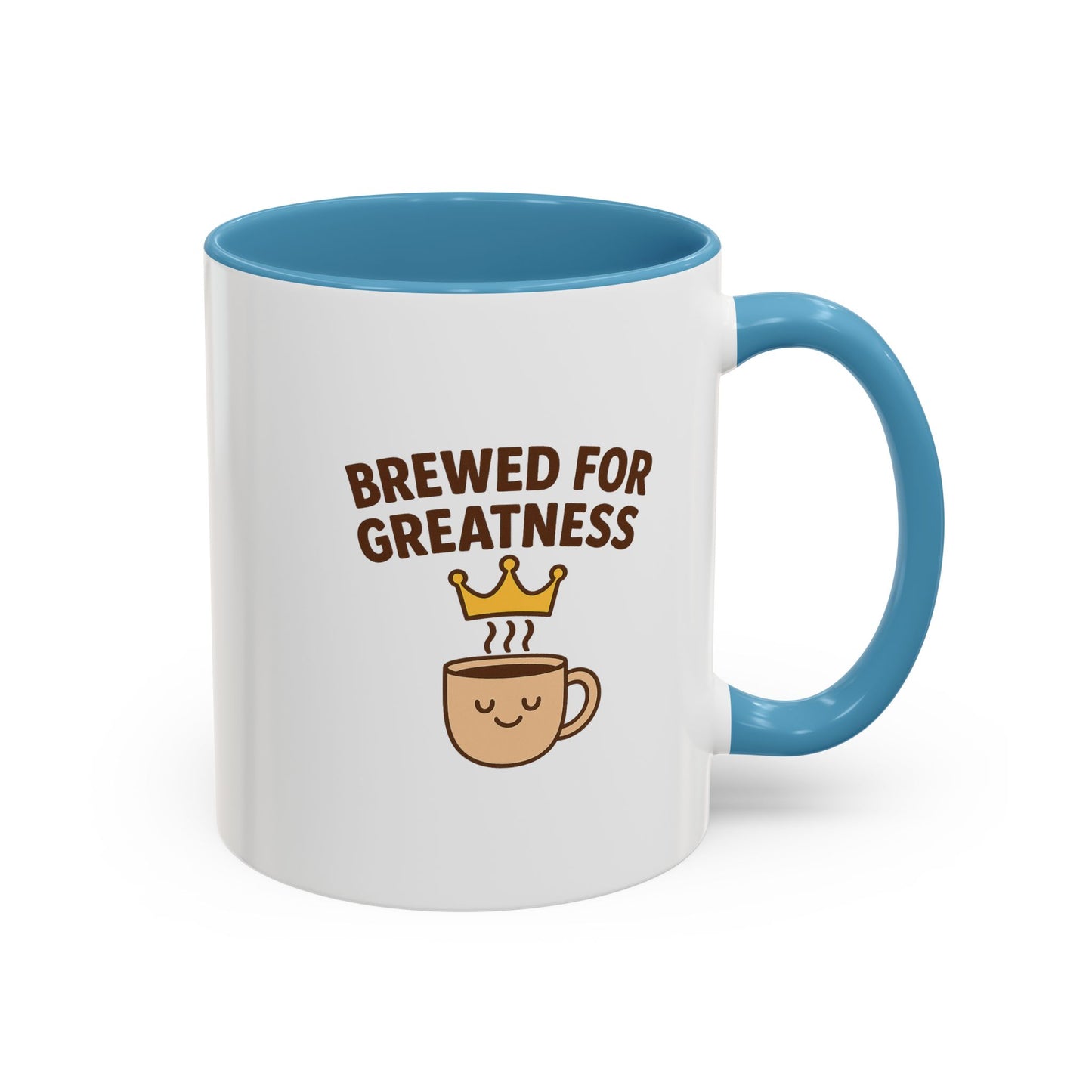 Brewed for Greatness Coffee Mug - Motivational Ceramic Cup, Office Gift, Home Decor, Birthday Present, Tea Lovers