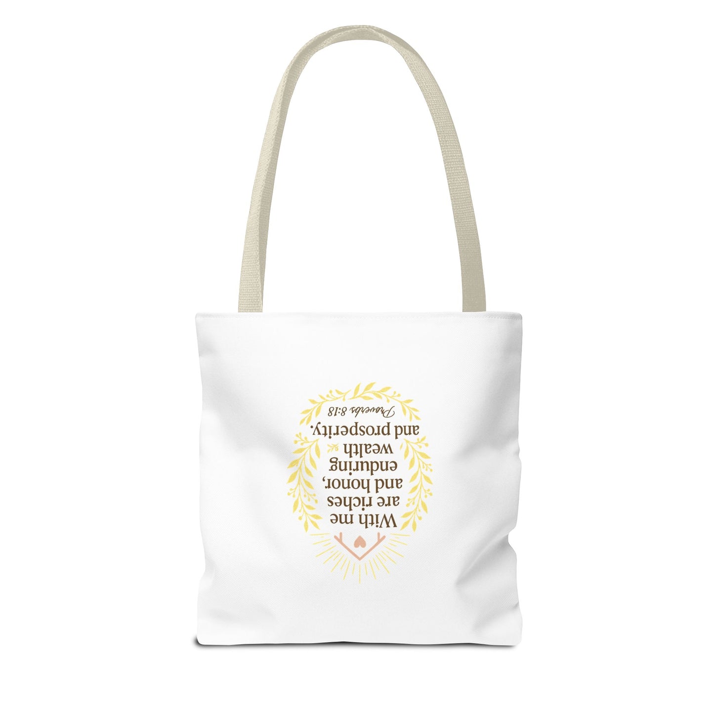 Prosperity Bible Verse Tote Bag