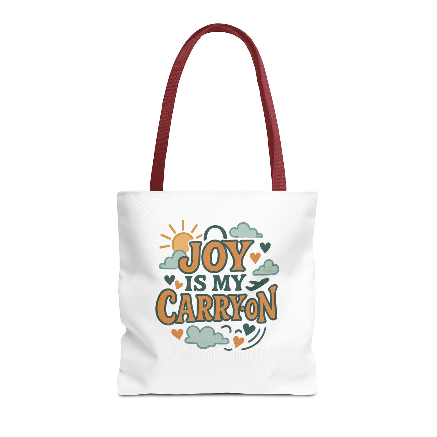 Joyful Carryall Tote Bag | Eco-Friendly Shopper | Perfect for Gifts, Organizing, Travel, Beach Days, and Everyday Errands