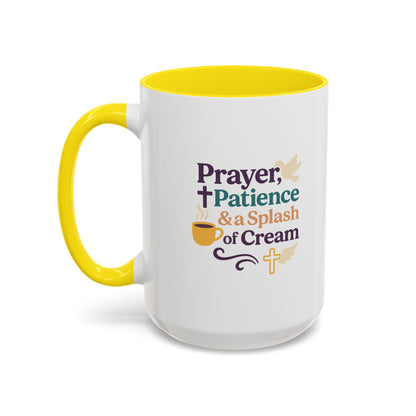 Faith-Inspired Coffee Mug - Perfect Gift for Friends and Family, Prayer Mug, Inspirational Drinkware, Christian Gift, Cute Desk Accessory