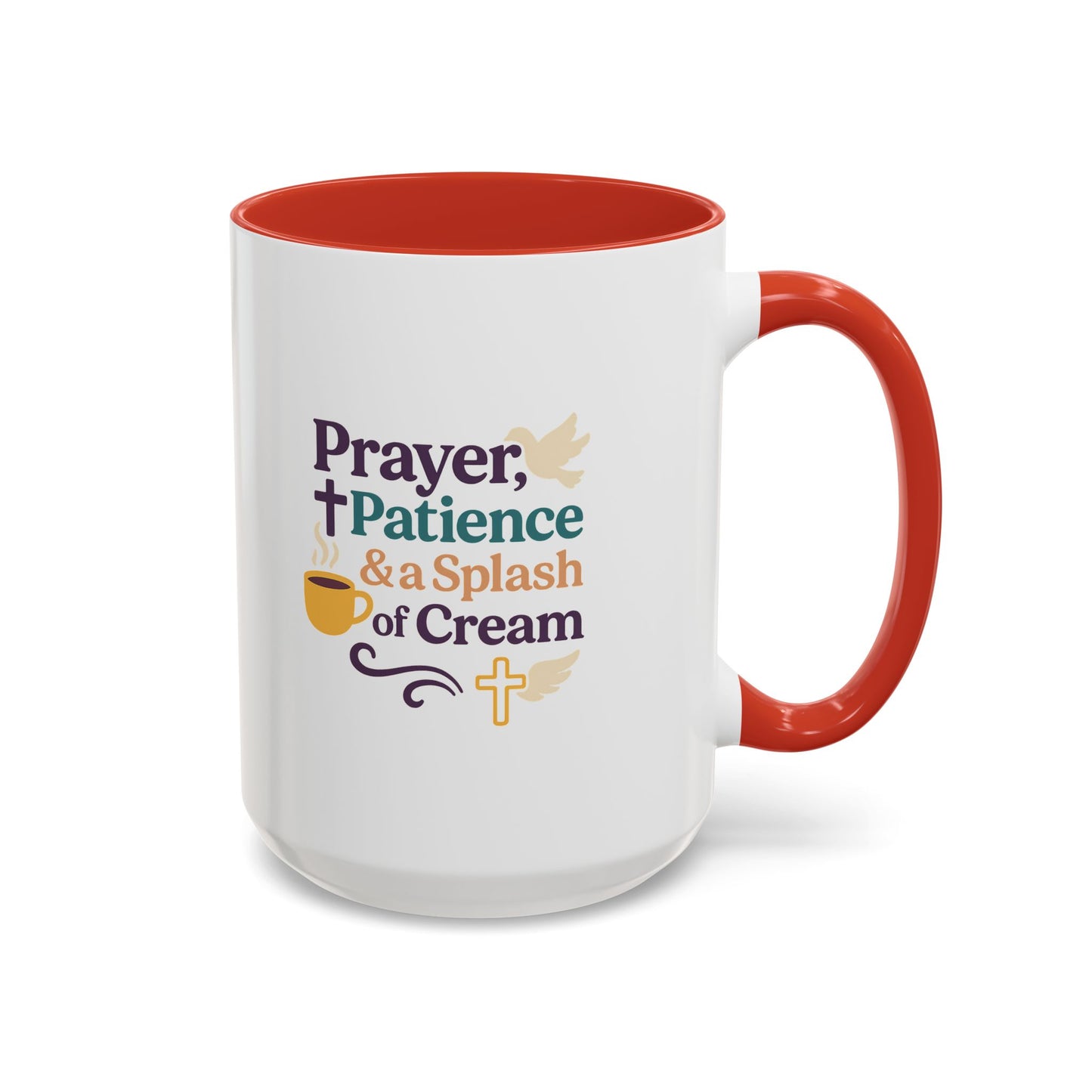Faith-Inspired Coffee Mug - Perfect Gift for Friends and Family, Prayer Mug, Inspirational Drinkware, Christian Gift, Cute Desk Accessory