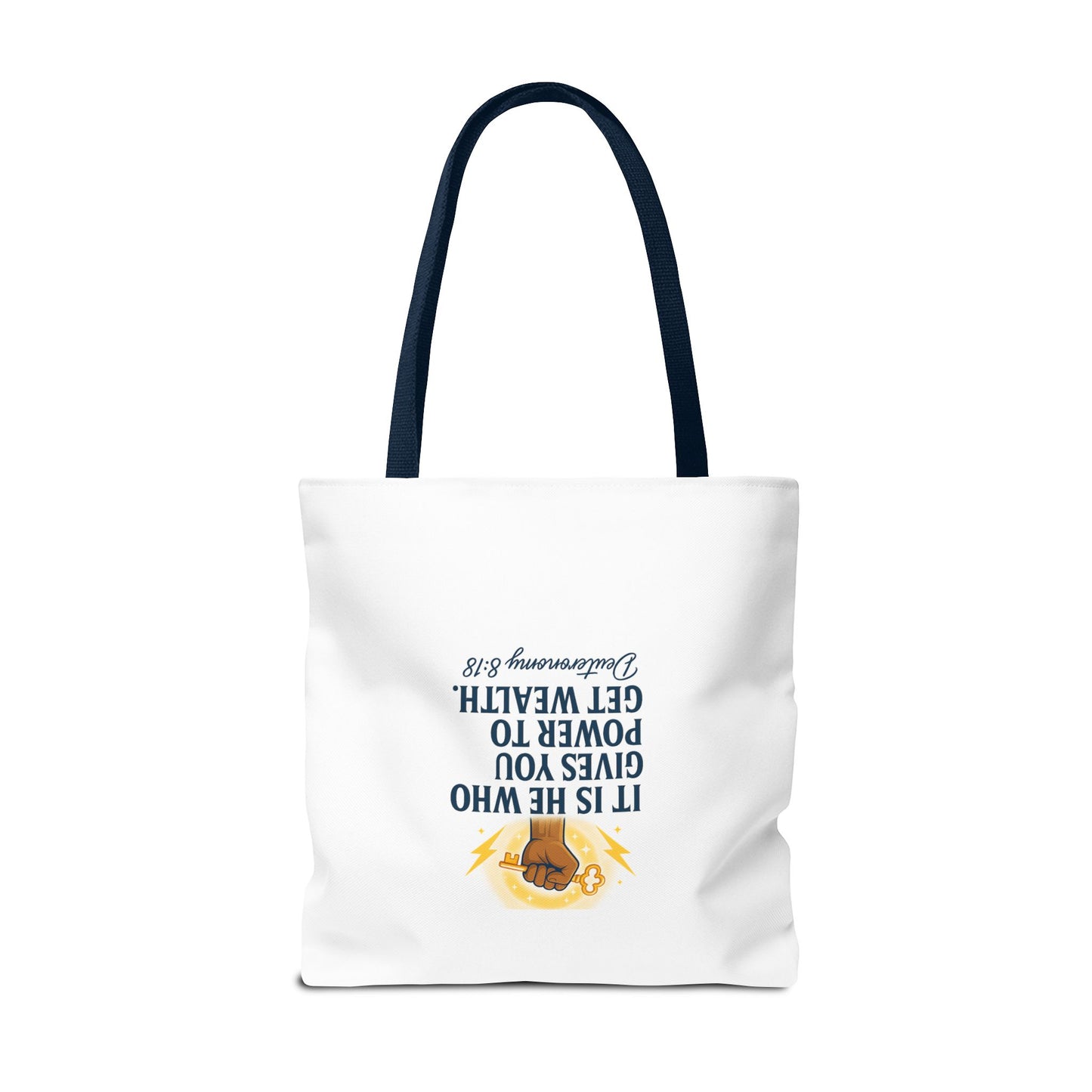 Affirmation Art Bible Verse Tote Bag
