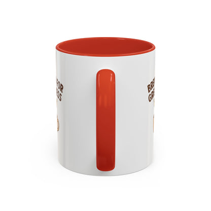 Brewed for Greatness Coffee Mug | Fun Drinking Mug, Gift for Coffee Lovers, Motivational Mug, Accent Mug for Home or Office
