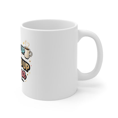 God First Then Coffee Then Kids Mug – Funny Christian Mom Gift | Mother’s Day Coffee Cup
