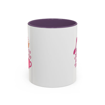 Joyful Accent Coffee Mug - 11/15oz, Colorful Sip Design, Perfect Gift for Coffee Lovers, Birthdays, Holidays, Housewarming