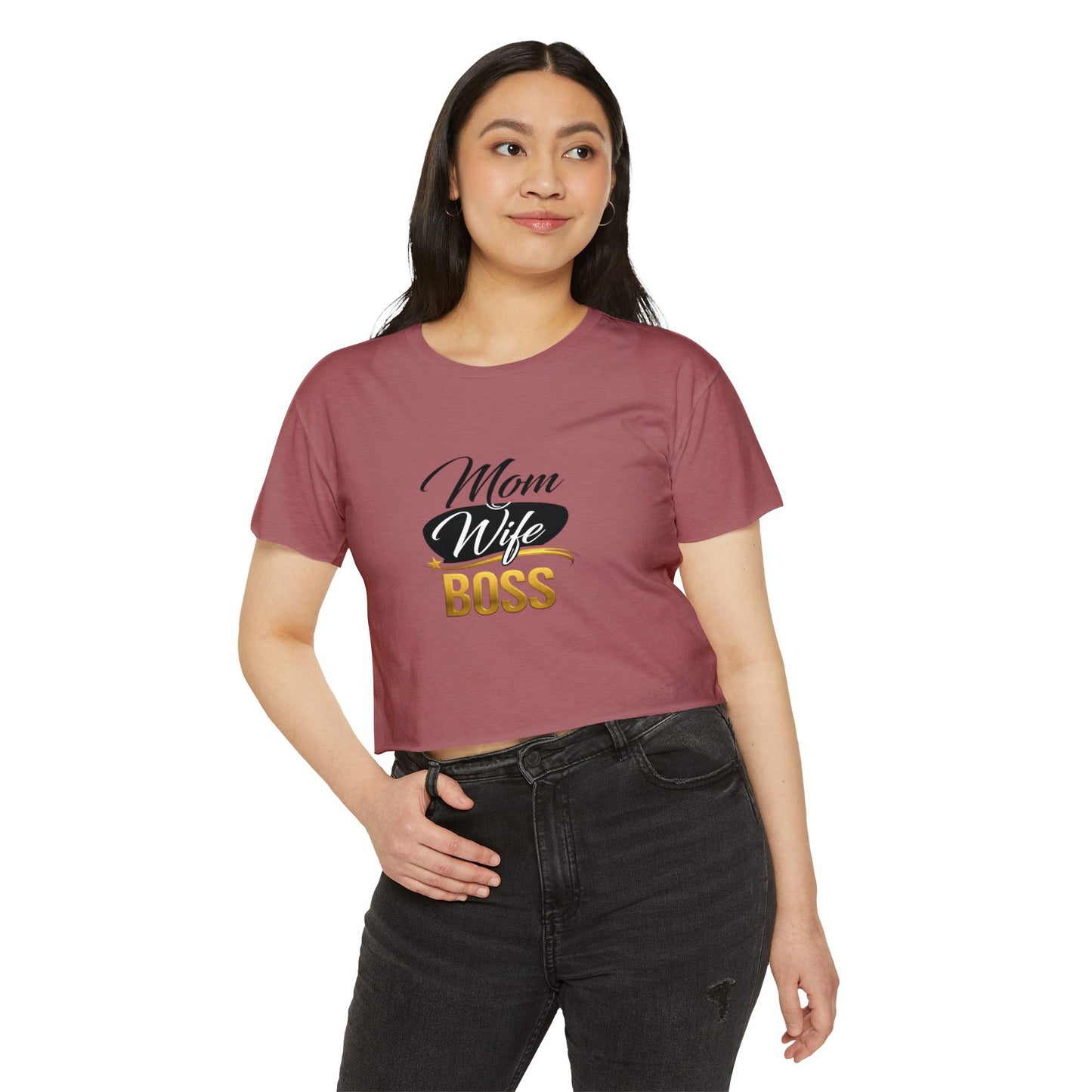 Mom Wife Boss Unisex Tee