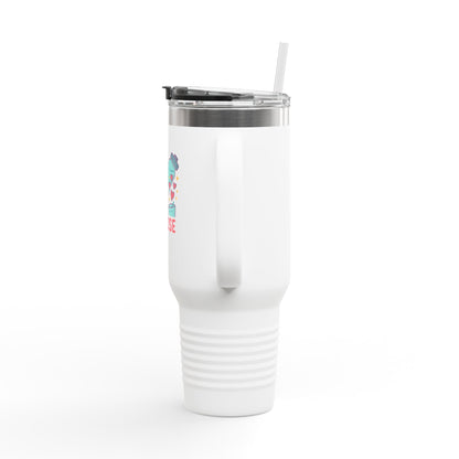 Purposeful Insulated Travel Mug | 40oz Water Bottle | Motivational Drink Container | Holiday Gift | Eco-Friendly Hydration