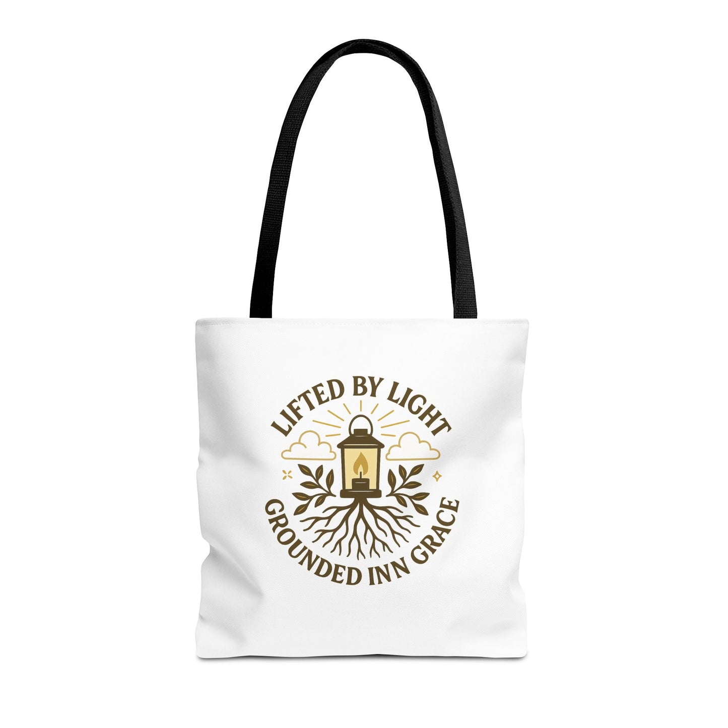 Grounded by Grace Tote Bag, Inspirational Gift, Eco-Friendly Shopping Tote, Spiritual Tote, Unique Artwork, Motivational Bag, Everyday [...]