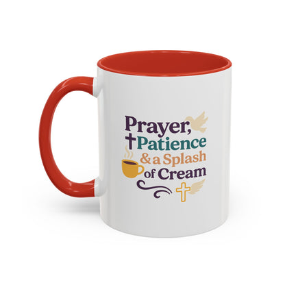 Faith-Inspired Coffee Mug - Perfect Gift for Friends and Family, Prayer Mug, Inspirational Drinkware, Christian Gift, Cute Desk Accessory