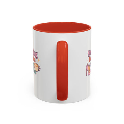 Chic Coffee Mug: Serving Looks & Lattes | Trendy Gift for Coffee Lovers, Fashion Enthusiasts, Housewarming, Birthdays, Mom's Day