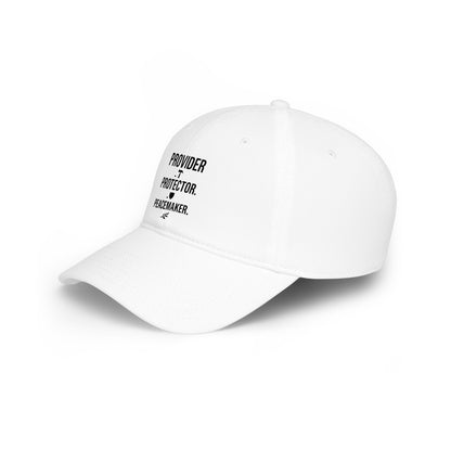 Provider • Protector • Peacemaker Embroidered Baseball Cap