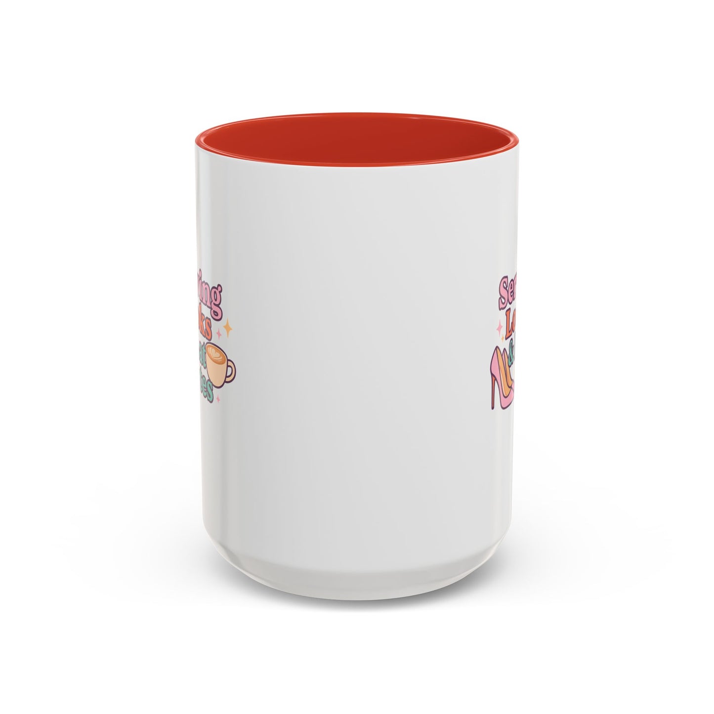 Chic Coffee Mug: Serving Looks & Lattes | Trendy Gift for Coffee Lovers, Fashion Enthusiasts, Housewarming, Birthdays, Mom's Day