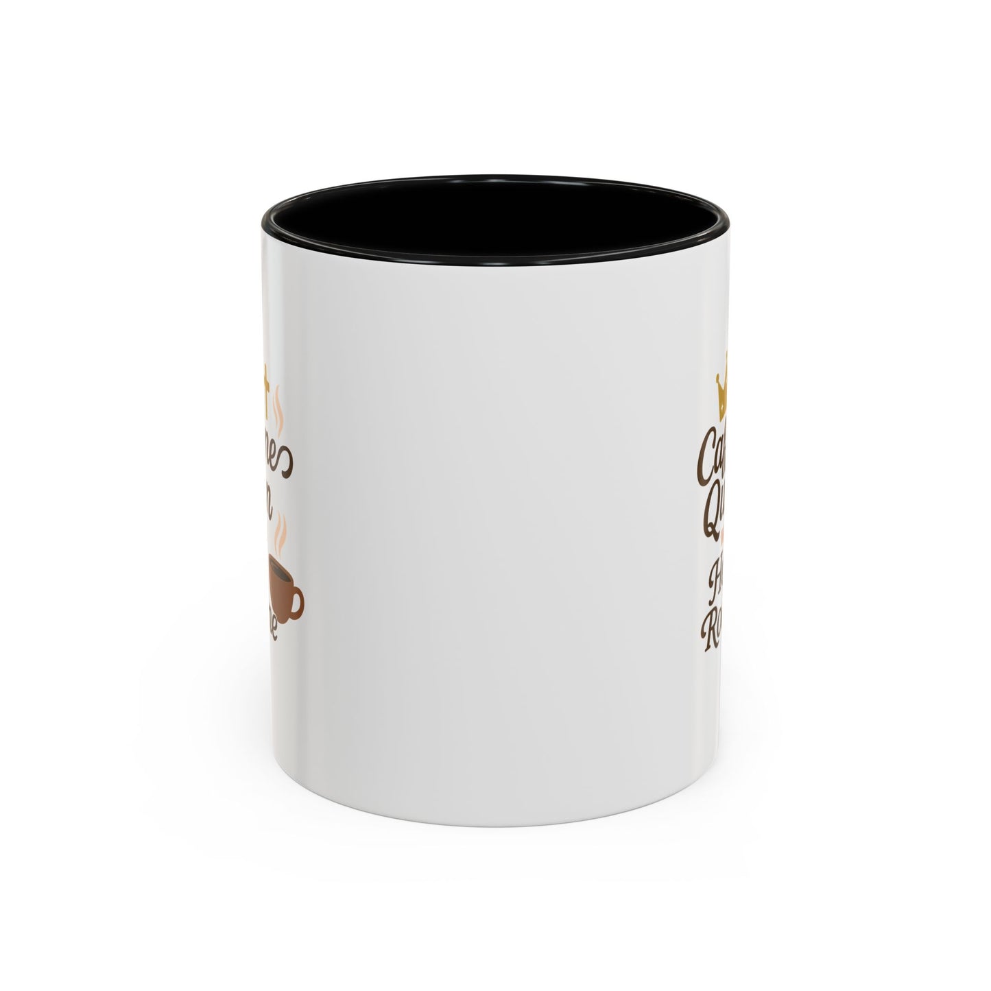 Caffeine Queen Coffee Mug | Holy Routine Gift, Inspirational Cup, Drinkware for Coffee Lovers, Motivational Mug, Morning Routine