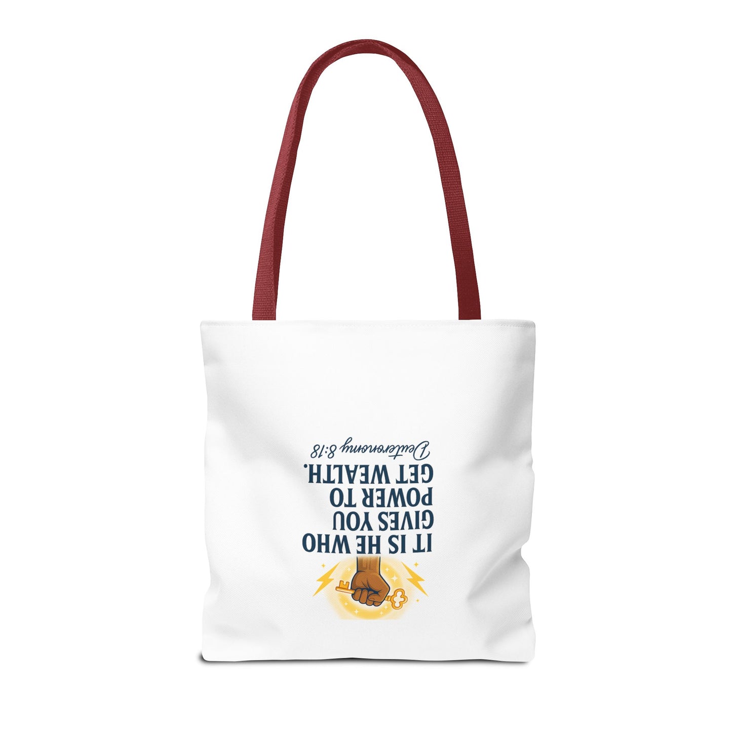 Affirmation Art Bible Verse Tote Bag