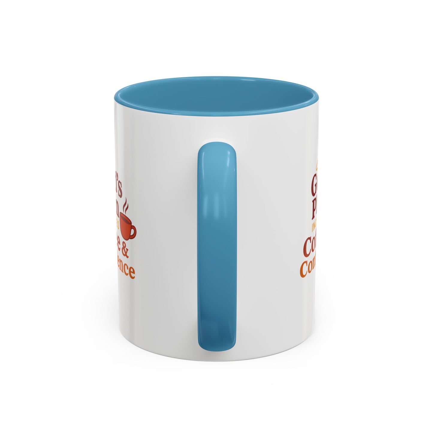 God's Plan Coffee Mug - Inspirational Gift for Coffee Lovers, Unique Christian Mug, Motivational Kitchen Decor, Coffee & Confidence