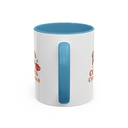God's Plan Coffee Mug - Inspirational Gift for Coffee Lovers, Unique Christian Mug, Motivational Kitchen Decor, Coffee & Confidence