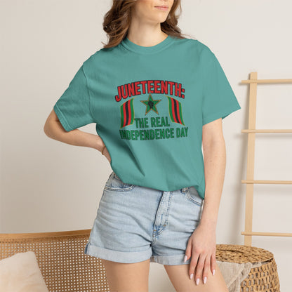 Juneteenth "The Real Independence Day" T-Shirt