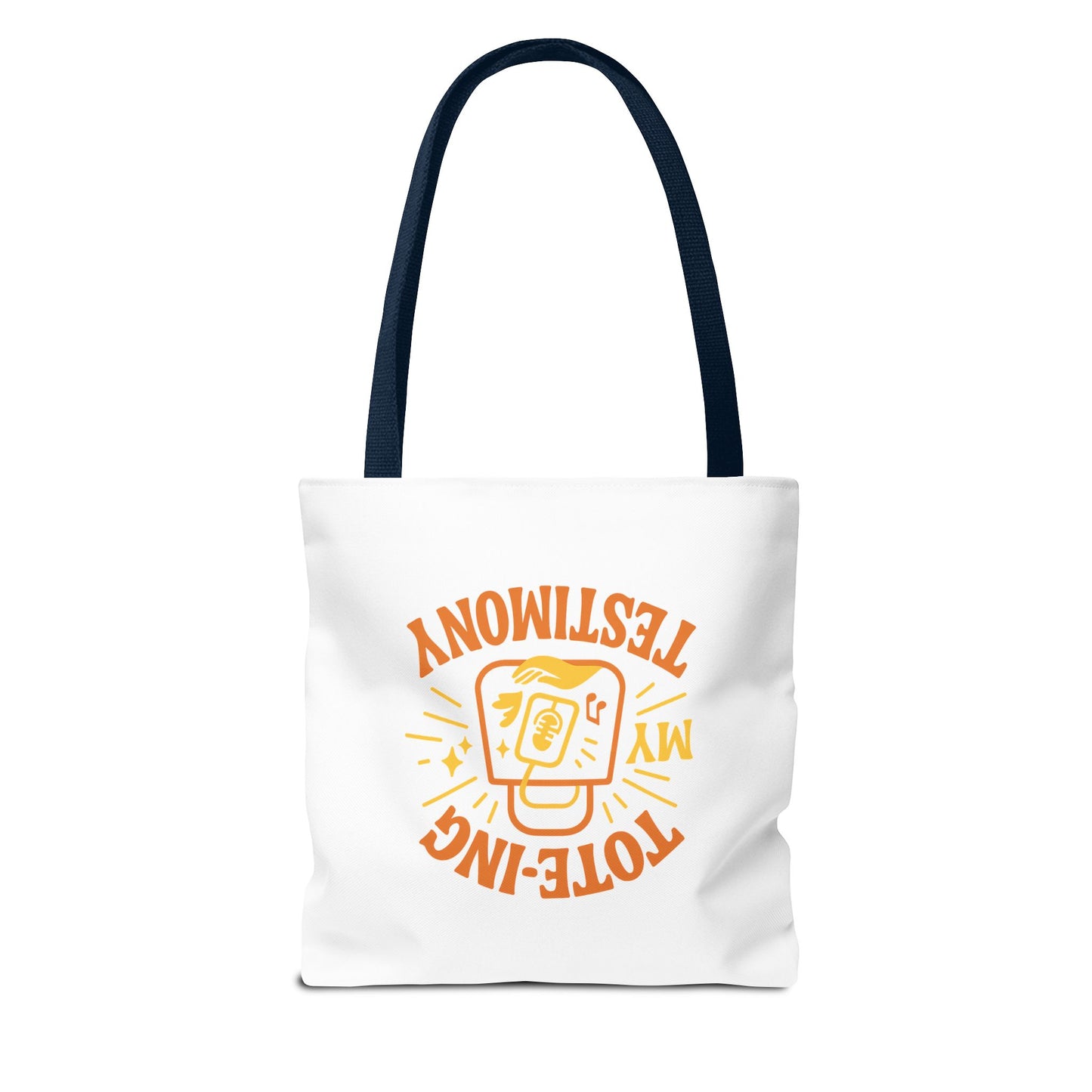 My Testimony Inspirational Tote Bag
