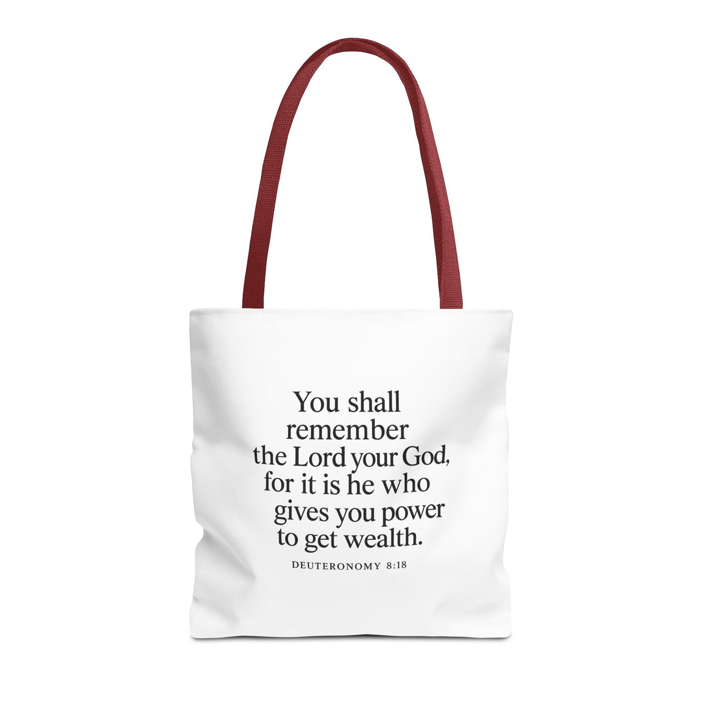 Inspirational Tote Bag - Faith Quote, Bible Verse Gift, Christian Tote, Scripture Bag, Positive Affirmation Accessory