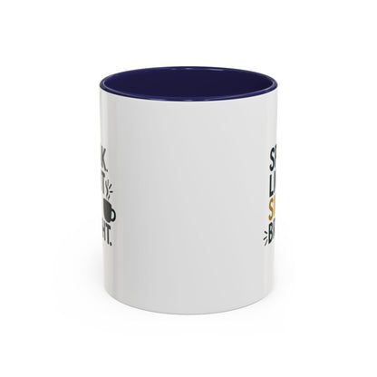 Accent Coffee Mug: Speak Light Sip Bright, Motivational Drinkware, Gift for Coffee Lovers, Inspirational Mug, Home and Office Decor