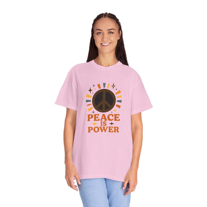 Peace Is Power Social Justice T-Shirt