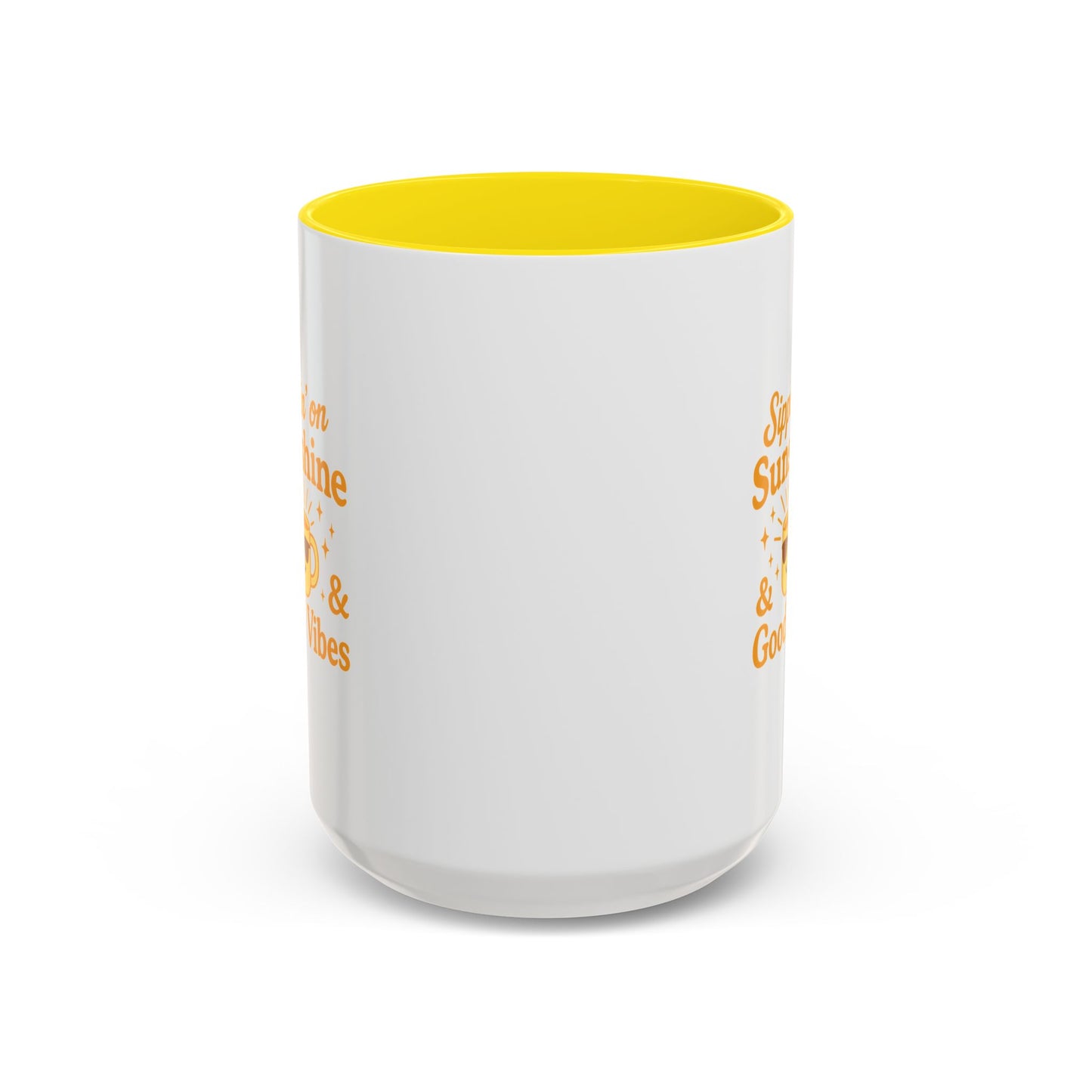 Sippin' on Sunshine Coffee Mug, Positive Vibes Mug, Gift for Coffee Lovers, Inspirational Mug, Housewarming Gift, Fun Drinkware