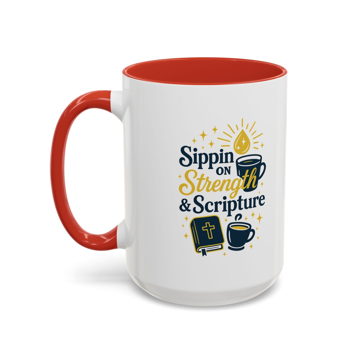 Inspirational Coffee Mug for Faith and Motivation, Perfect Gift for Christians, Scripture Quotes Mug, Cozy Beverage Companion, [...]