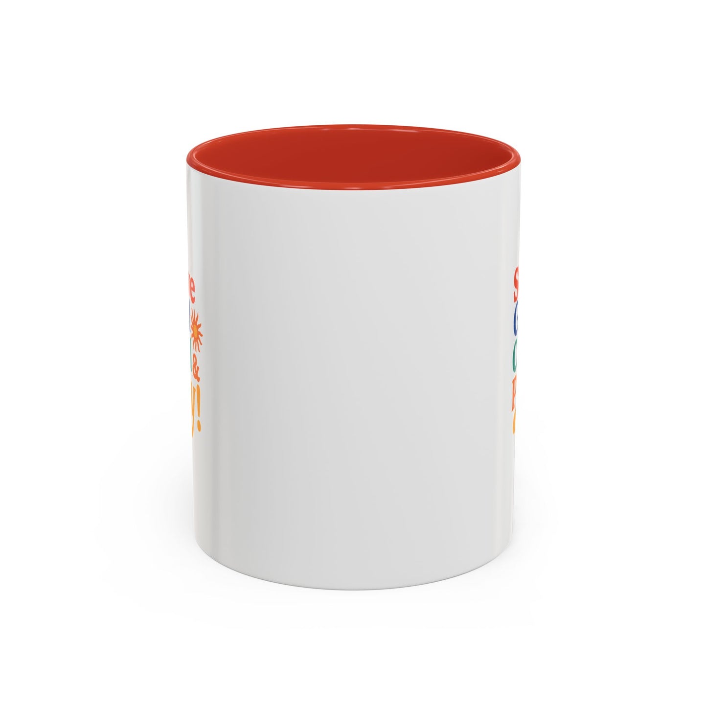 Serve God, Chill & Pray Accent Coffee Mug (11, 15oz)