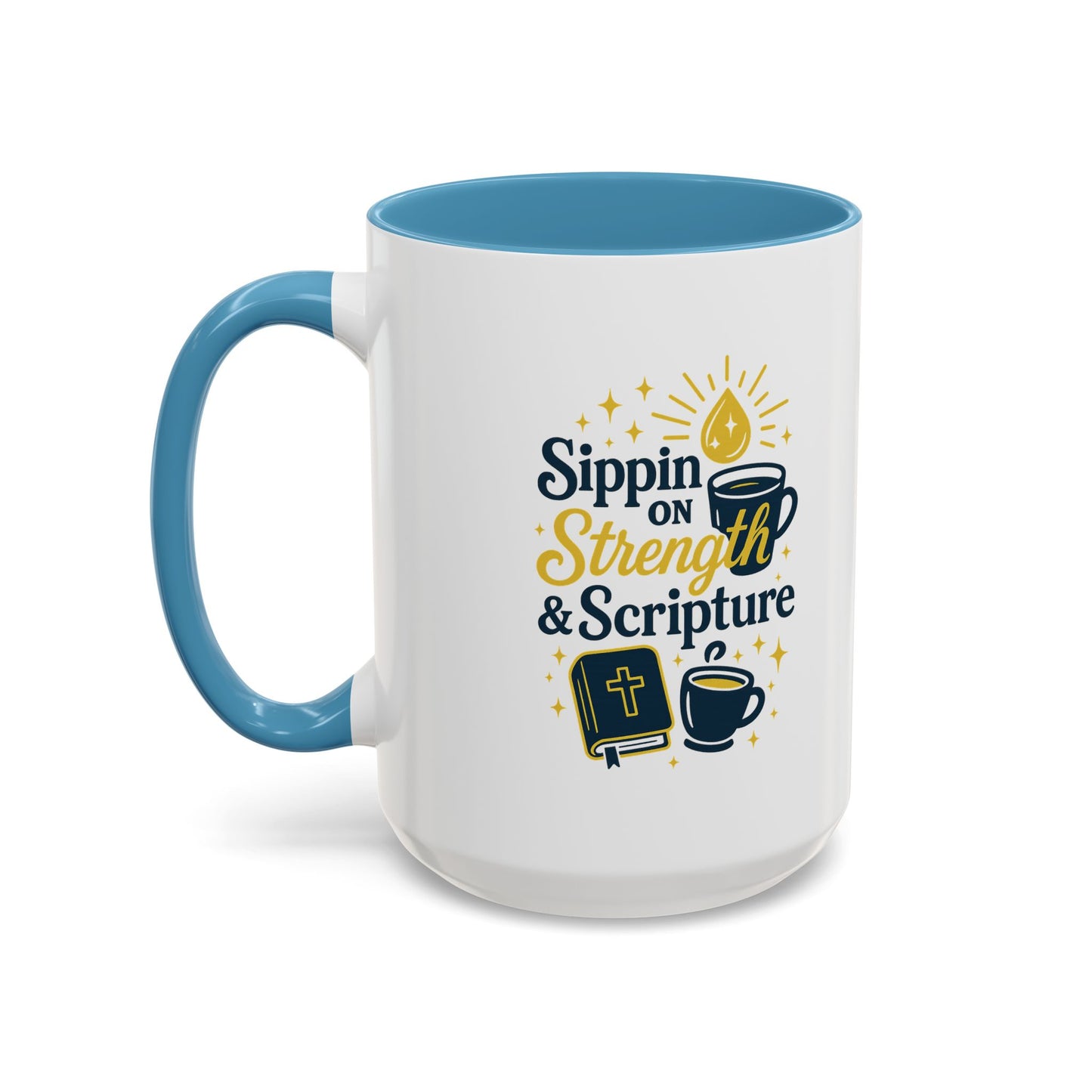 Inspirational Coffee Mug for Faith and Motivation, Perfect Gift for Christians, Scripture Quotes Mug, Cozy Beverage Companion, [...]