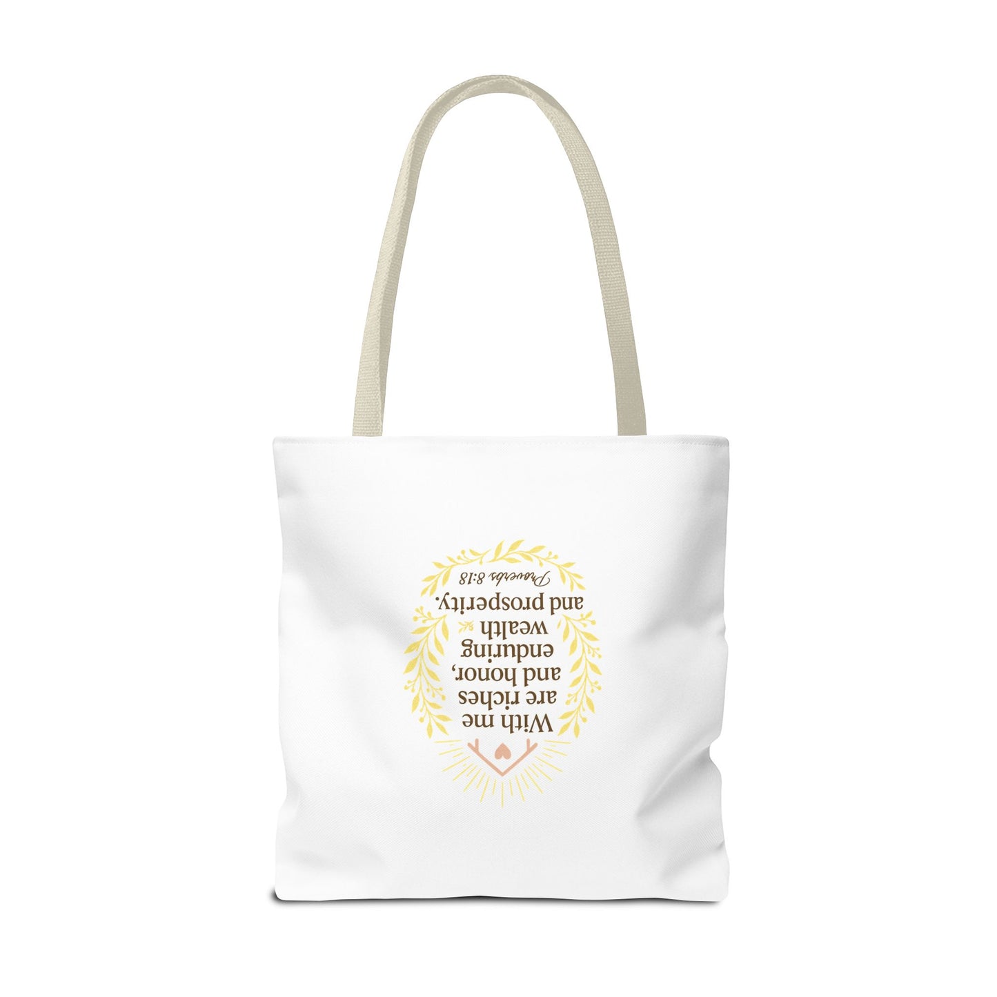 Prosperity Bible Verse Tote Bag