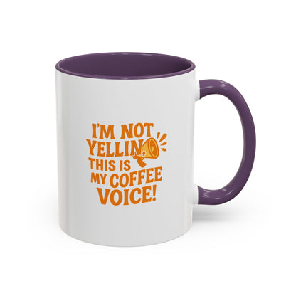 Funny Accent Coffee Mug, Gift for Coffee Lovers, Funny Mug, Unique Ceramic Mug, Novelty Gift for Friends, Home Office Decor