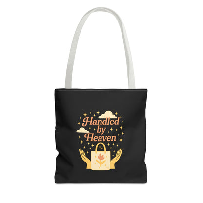 Heavenly Handled Tote Bag - Eco-Friendly Gift, Everyday Carry, Shopping Companion, Gift for Her, Travel Essential