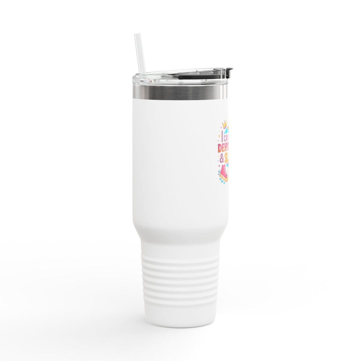 Colorful Hyderated & Slaying Insulated Travel Mug – Perfect Gift for Motivated Individuals, Inspiring Quotes, Hydration on the Go, Travel Accessories, [...]