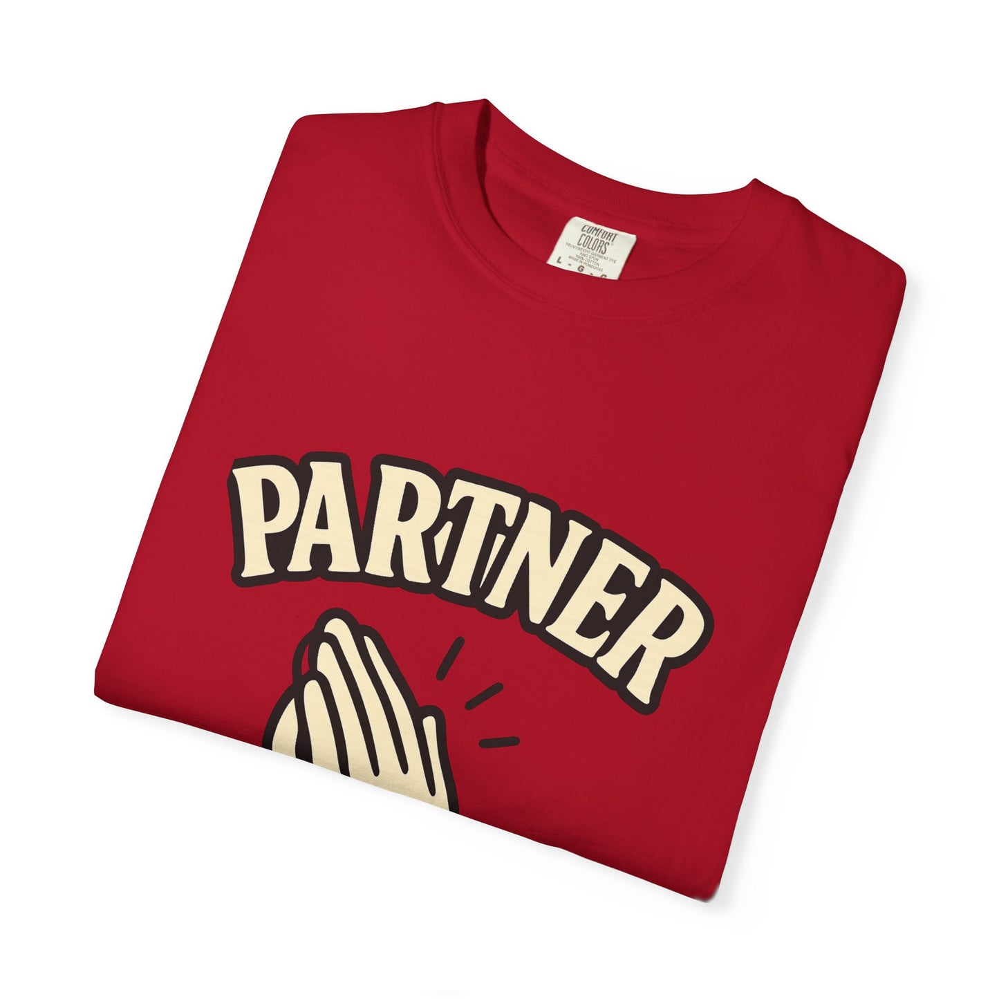 Partner Graphic Tee, Unisex T-Shirt, Couples Gift, Relationship Apparel, Casual Streetwear, Cute Partner Shirt