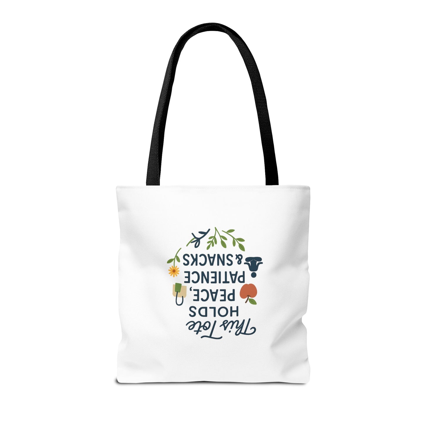 Peace & Patience Inspirational Tote Bag