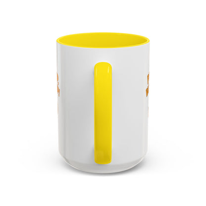 Perk Up, Buttercup! Cute Accent Coffee Mug for Daily Motivation, Gift for Coffee Lovers, Home Office Decor, Floral Tea Cup