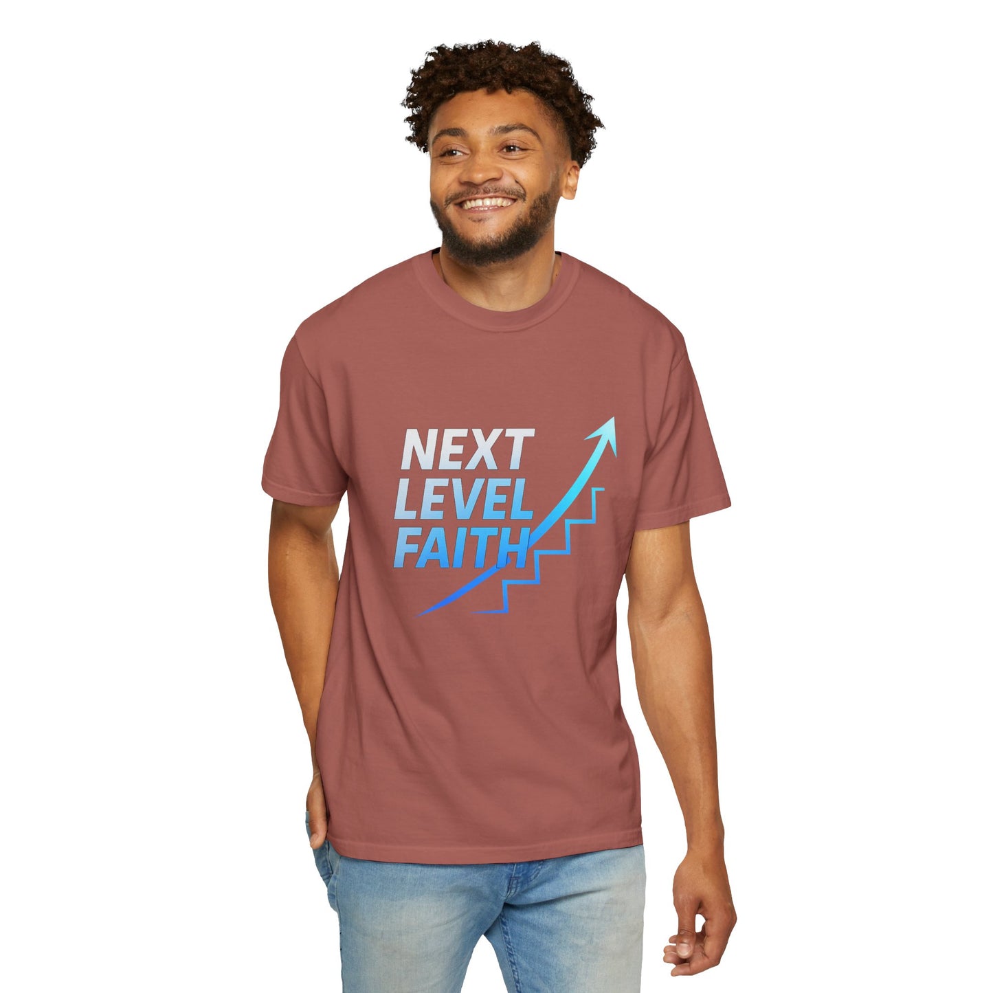 Next Level Faith Garment-Dyed T-Shirt