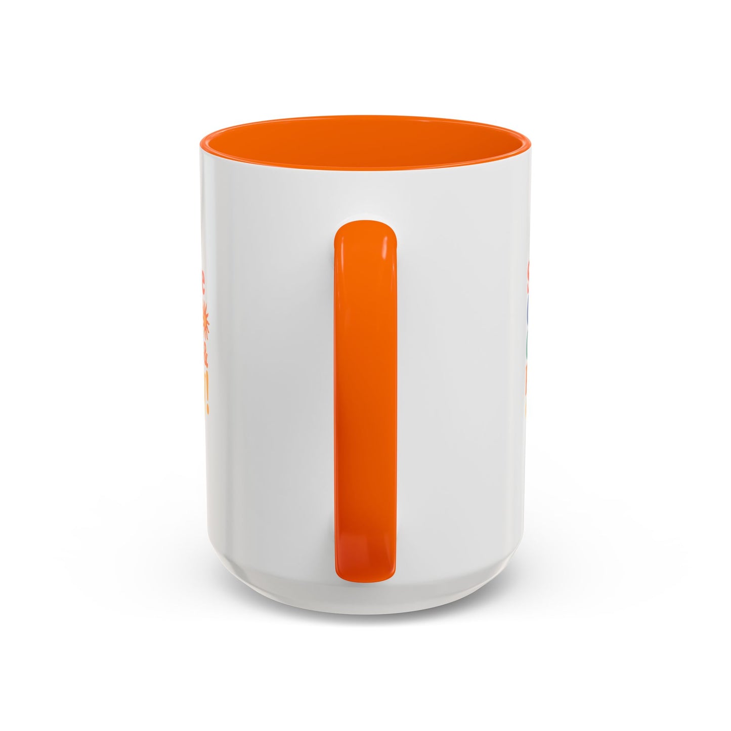 Serve God, Chill & Pray Accent Coffee Mug (11, 15oz)