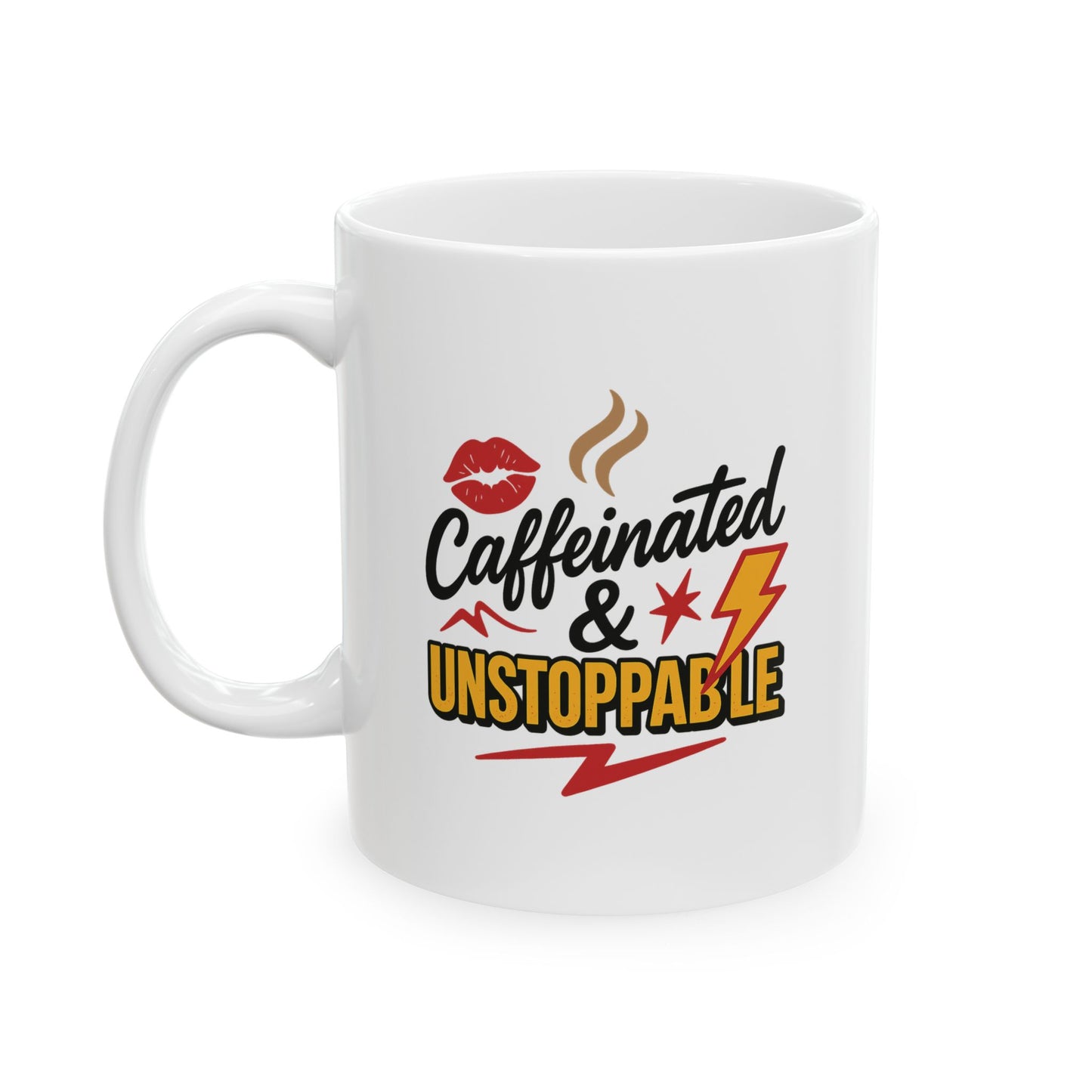 Bold 'Crafted Unsung Hero' Ceramic Mug - Perfect Gift for Coffee Lovers, Home Office Decor, Funny Gift for Friends, Unique Collectible Mug