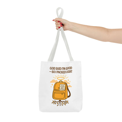 Spiritual Motivational Tote Bag