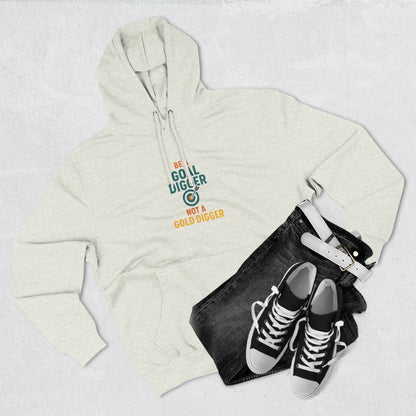 Goal Digger Funny Fleece Hoodie