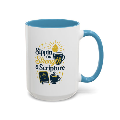 Inspirational Coffee Mug for Faith and Motivation, Perfect Gift for Christians, Scripture Quotes Mug, Cozy Beverage Companion, [...]