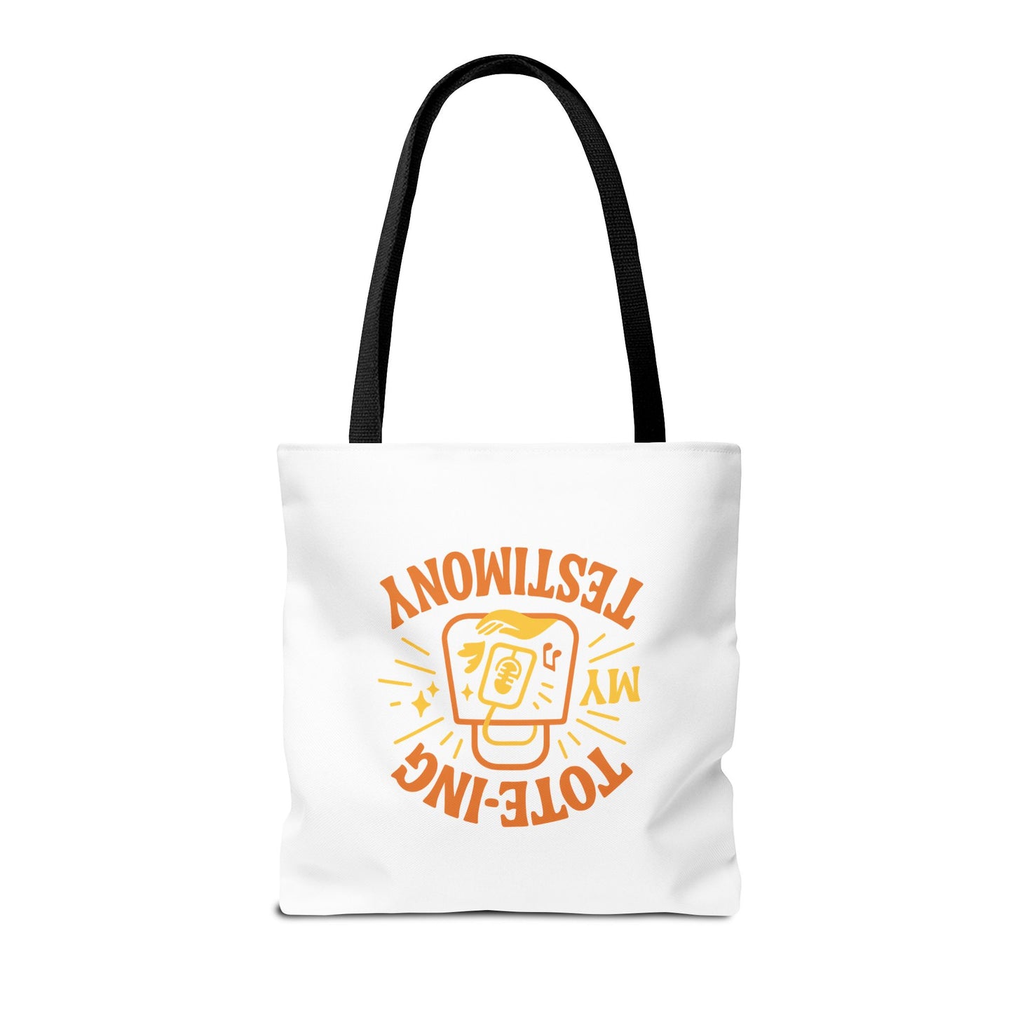 My Testimony Inspirational Tote Bag