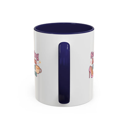 Chic Coffee Mug: Serving Looks & Lattes | Trendy Gift for Coffee Lovers, Fashion Enthusiasts, Housewarming, Birthdays, Mom's Day