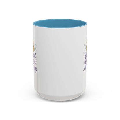 Sippin' Grace All Day Coffee Mug, Cute Coffee Cup, Inspirational Mug, Gift for Coffee Lovers, Perfect for Any Occasion
