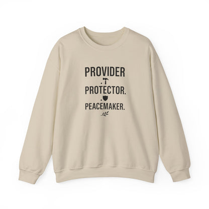 Provider Protector Peacemaker Sweatshirt – Inspirational Crewneck
