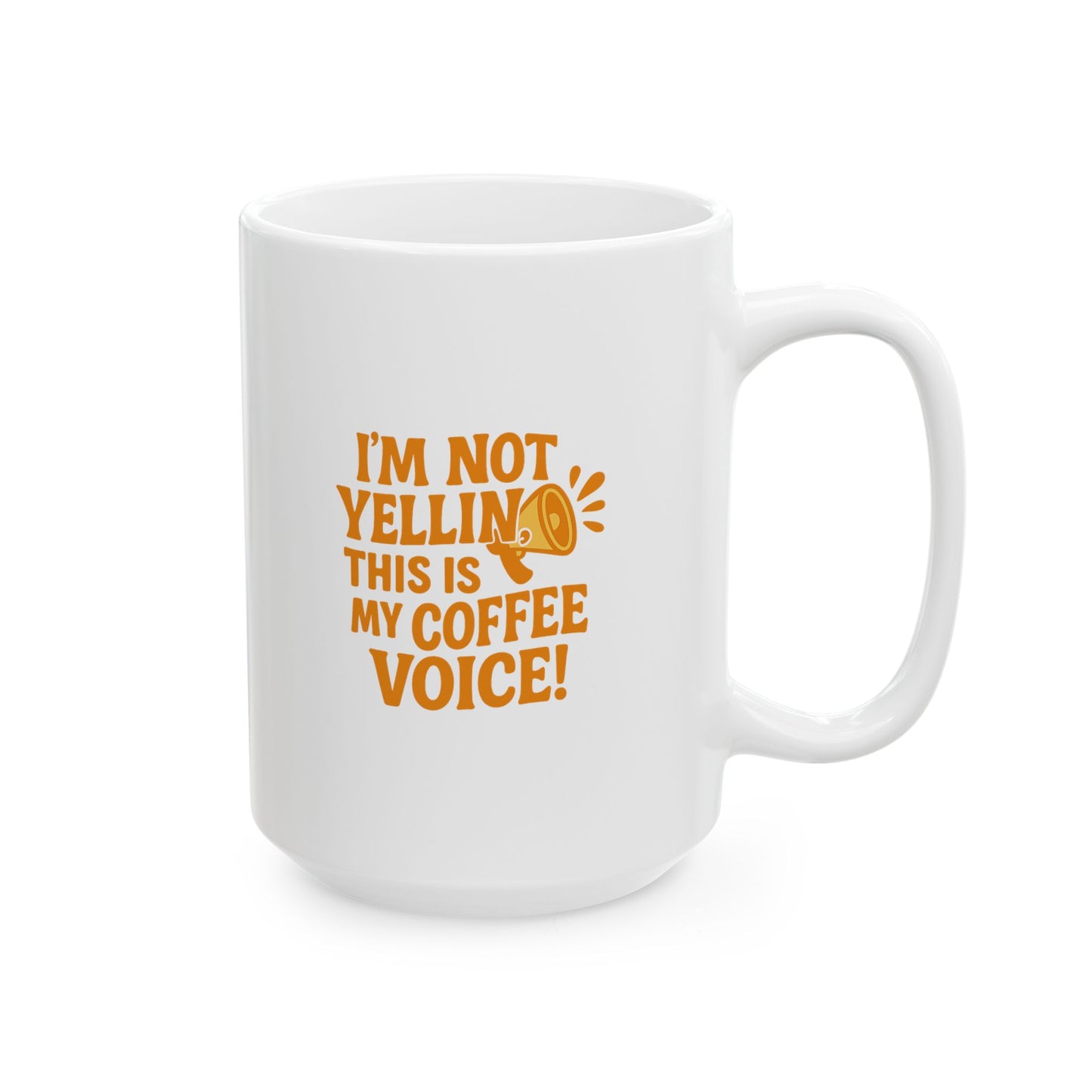My Sweet Coffee Voice - Bright and Cheerful Ceramic Mug - Perfect Gift for Coffee Lovers, Inspirational Drinkware, Home Decor, Self-Care Essentials, Birthday [...]