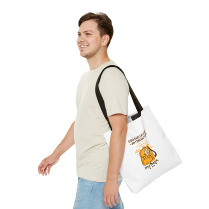 Inspirational Tote Bag - 'God Said I'm Good' Quote, Motivational Gift, Reusable Shopping Bag, Eco-Friendly Accessory, Everyday Use